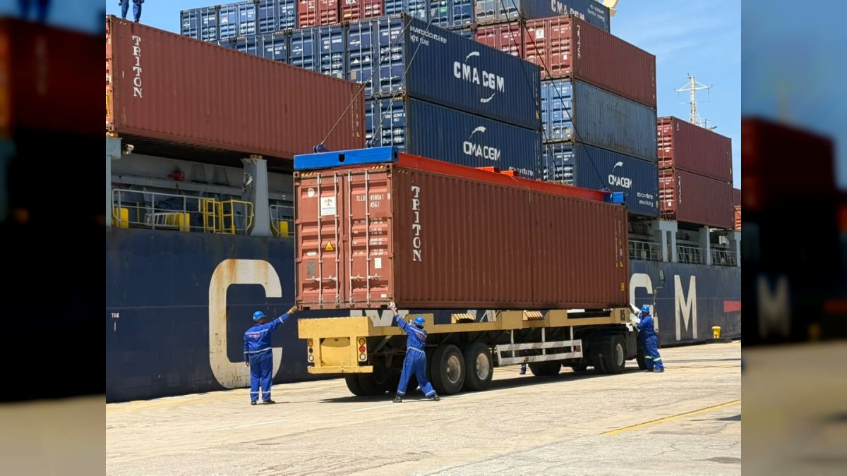 Puerto El Guamache mobilizes more than 2,500 tons of merchandise and promotes exports in Margarita