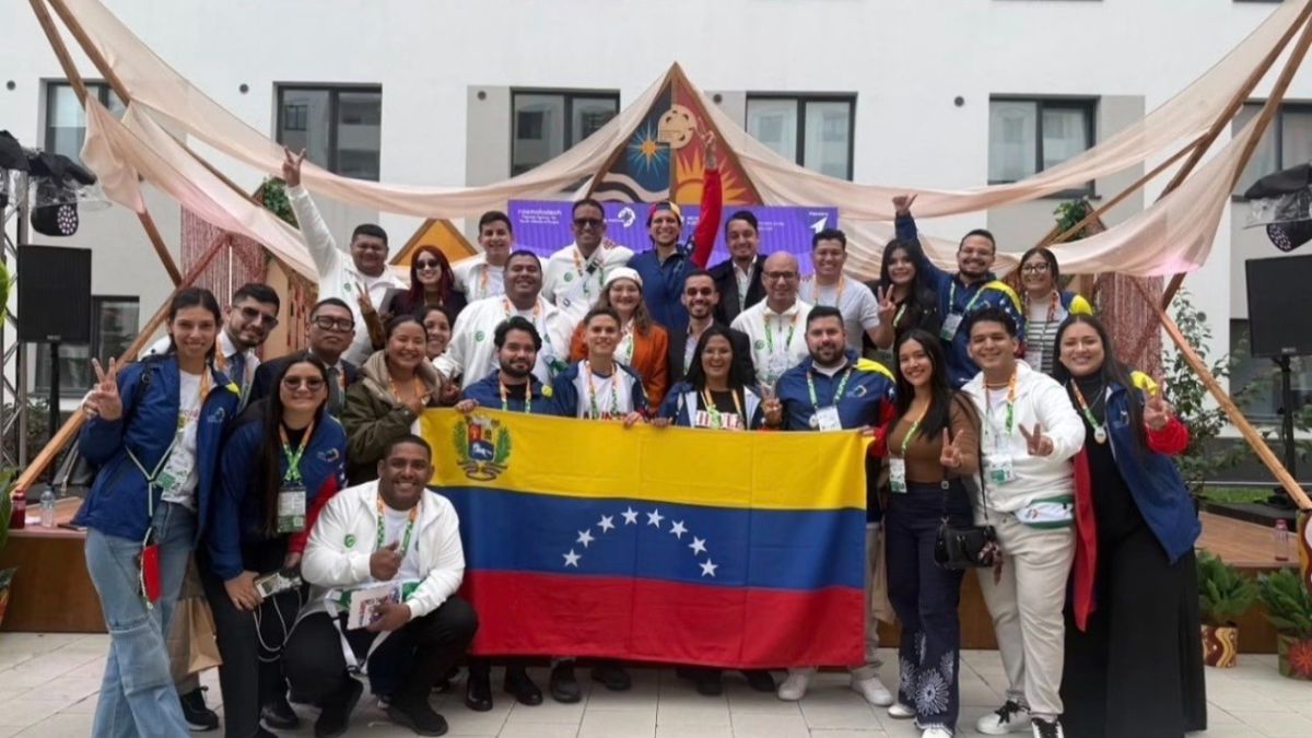 Venezuela participated in the World Youth Festival in Yekaterinburg in Russia