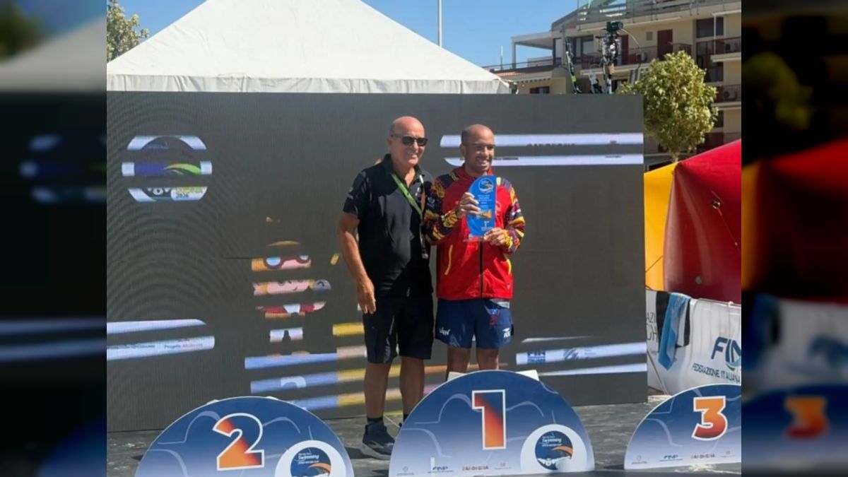 Paranatación de Venezuela wins gold and silver at the Open Water World Cup in Italy