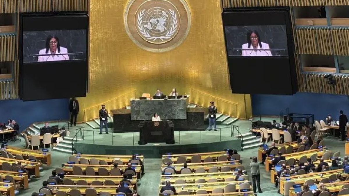 President Rodríguez ratified Venezuela's rights to the Essequibo at the UN: The call is to return to the Geneva Agreement