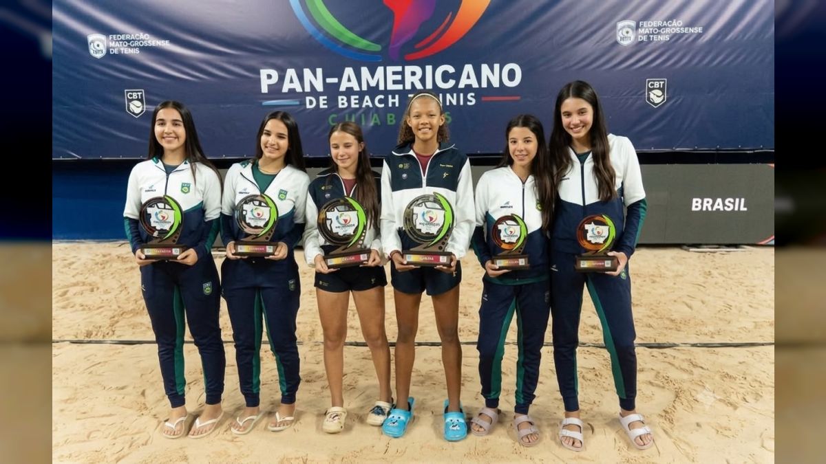 Venezuelan beach tennis won gold and bronze medals at the Pan American Championship in Brazil