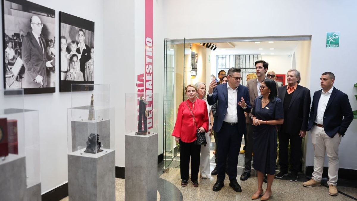 President Delcy Rodríguez inaugurated the José Antonio Abreu University of Music