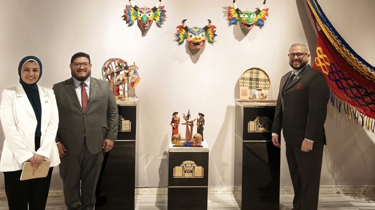 Venezuela is present at the first exhibition of popular art from Latin American and Caribbean countries in Cairo