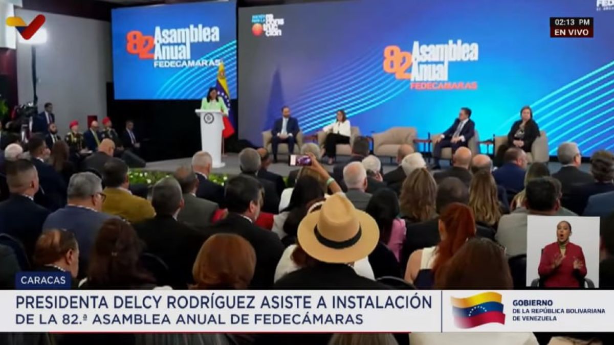 President Delcy Rodríguez recognizes the support of the private sector after the double earthquake in Venezuela