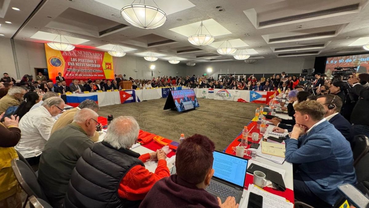 PSUV participated in the 30th International Seminar on Parties and a New Society in Mexico