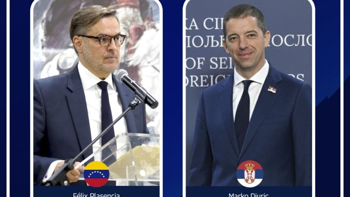 Venezuelan and Serbian foreign ministers reaffirm commitment to strengthening binational friendship and cooperation