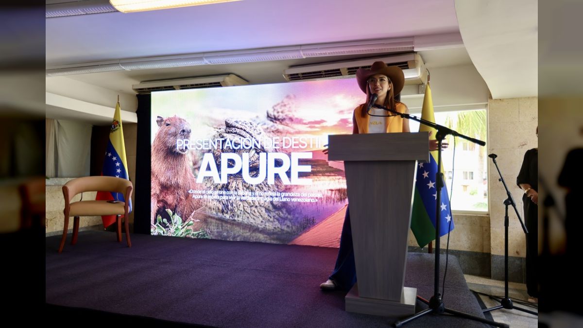 Minister Daniella Cabello presented “Destino Apure” tourism proposal