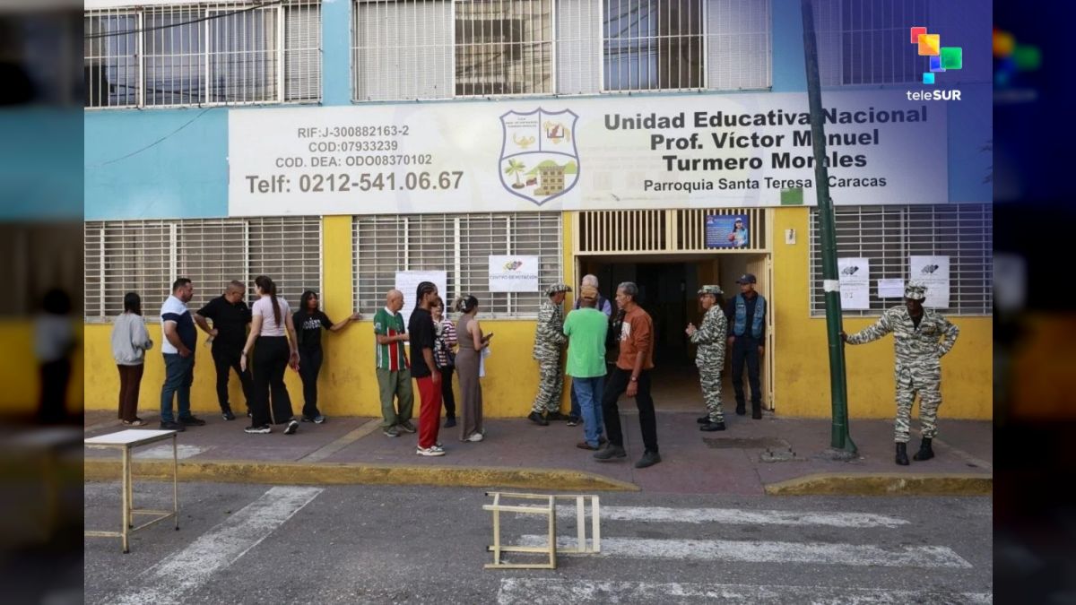 This is how the day of the Second National Popular Consultation 2026 in Caracas progresses