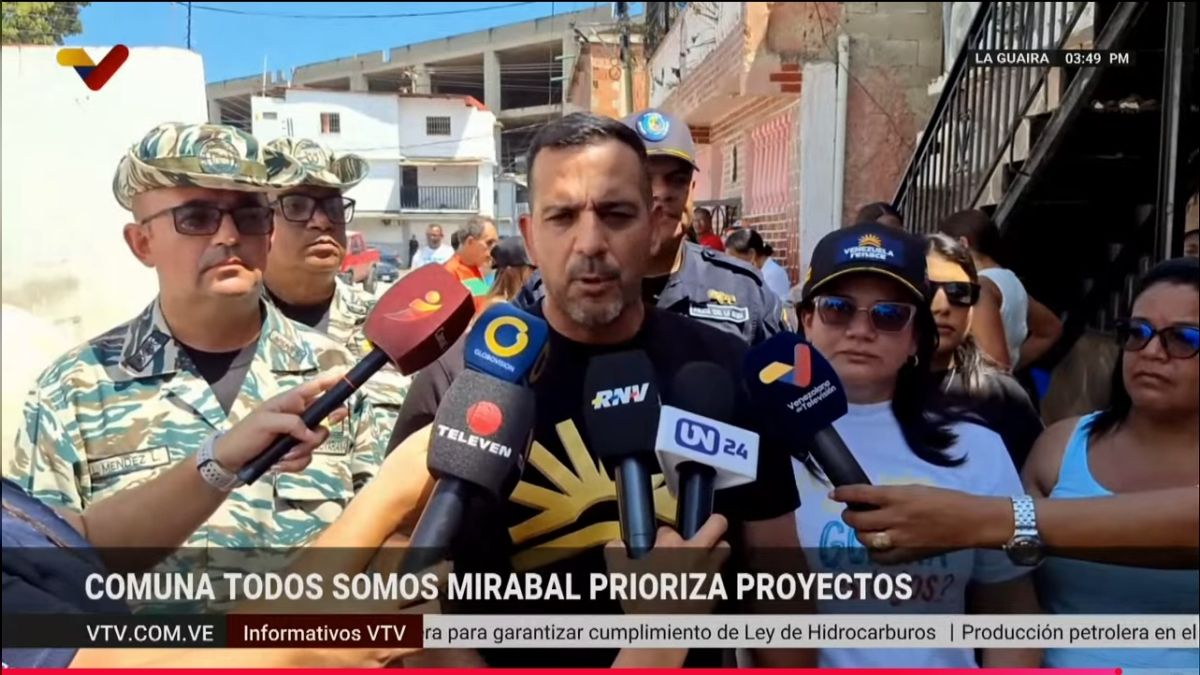 Governor Terán highlighted the citizenship, resilience and organization of the Guairian people